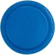 talerzyki papierowe classic niebieskie unique 18 cm 20 szt