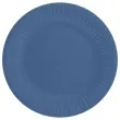talerzyki papierowe classic okragle godan granatowe 18 cm 6 szt