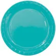talerzyki papierowe classic procos turkusowe 23 cm 8 szt