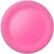 talerzyki papierowe classic rozowe fsopakowania 23 cm 8 szt
