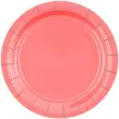 talerzyki papierowe classic rozowe godan 18 cm 20 szt
