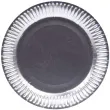 talerzyki papierowe classic srebrne fsopakowania 23 cm 8 szt