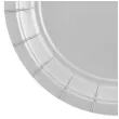 talerzyki papierowe classic srebrne godan 18 cm 20 szt