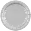 talerzyki papierowe classic srebrne godan 18 cm 20 szt