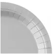 talerzyki papierowe classic srebrne godan 23 cm 14 szt
