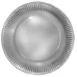 talerzyki papierowe classic srebrne maki 18 cm 8 szt