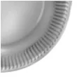 talerzyki papierowe classic srebrne maki 18 cm 8 szt