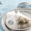talerzyki papierowe classic srebrne metaliczne 23 cm 10 szt