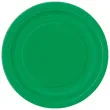 talerzyki papierowe classic zielony unique 18 cm 8 szt