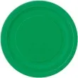 talerzyki papierowe classic zielony unique 18 cm 8 szt