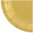 talerzyki papierowe classic zlote godan 18 cm 20 szt