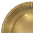 talerzyki papierowe classic zlote maki 18 cm 8 szt