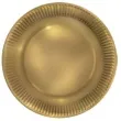 talerzyki papierowe classic zlote maki 23 cm 8 szt