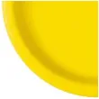 talerzyki papierowe classic zolte neonowe unique 18 cm 20 szt