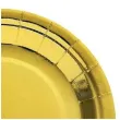 talerzyki papierowe deluxe zloto 6 szt 17 5cm