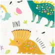 talerzyki papierowe dinozaury partypal 18 cm 6 szt