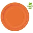 talerzyki papierowe eco classic pomaranczowy unique 23 cm 8 szt