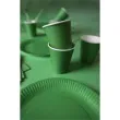 talerzyki papierowe evergreen zielony amscan 23 cm 8 szt