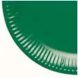 talerzyki papierowe evergreen zielony amscan 23 cm 8 szt