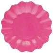 talerzyki papierowe falowane premium fuksja godan 21 cm 8 szt