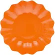 talerzyki papierowe falowane premium pomaranczowe givi italia 24 cm 8 szt