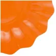 talerzyki papierowe falowane premium pomaranczowe givi italia 27 cm 8 szt