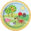 talerzyki papierowe farma unique 18 cm 8 szt