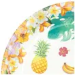 talerzyki papierowe flamingi hawajskie partypal 18 cm 6 szt