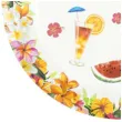 talerzyki papierowe flamingi hawajskie partypal 18 cm 6 szt
