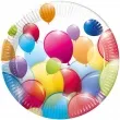 talerzyki papierowe flying balloons procos 20 cm 8 szt