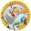 talerzyki papierowe frozen olaf 23 cm 8 szt