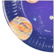 talerzyki papierowe galaxy granatowe arpex 18 cm 8 szt
