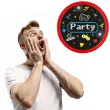 talerzyki papierowe gaming party procos 23 cm 8 szt