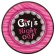 talerzyki papierowe girls night out 18 cm 6 szt