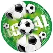 talerzyki papierowe goal 20 cm 8 szt