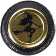 talerzyki papierowe golden witch folat 18cm 8 szt