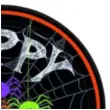 talerzyki papierowe halloween spider frenzy 23 cm 10 szt