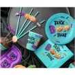 talerzyki papierowe halloween trick or treat godan 18 cm 6 szt