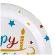 talerzyki papierowe happy birthday czakos 18 cm 6 szt