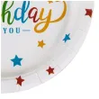 talerzyki papierowe happy birthday czakos 18 cm 6 szt