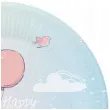 talerzyki papierowe happy birthday lisek godan 23 cm 6 szt