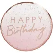 talerzyki papierowe happy birthday mix it up ombre 24 cm 8 szt