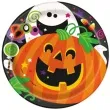 talerzyki papierowe happy halloween unique 18 cm 8 szt
