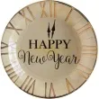 talerzyki papierowe happy new year santex 23 cm 10 szt