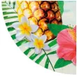 talerzyki papierowe hawajski hibiscus z ananasem boland 23 cm 6 szt