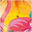 talerzyki papierowe hawajskie flamingi boland 23 cm 6 szt