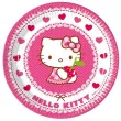talerzyki papierowe hello kitty 23 cm 8 szt