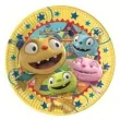 talerzyki papierowe henry huggle monster 23 cm 8 szt