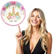 talerzyki papierowe jednorozec unicorn jix 17 5 cm 6 szt