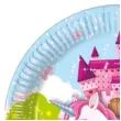 talerzyki papierowe jednorozec unicorn procos 20 cm 8 sz